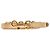 borsa Dolce & Gabbana Dolce Box pelle oro metallizzato - vista 4