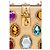 borsa Dolce & Gabbana Dolce Box pelle oro metallizzato - vista 5