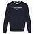 Sweatshirt Dolce & Gabbana avec logo brodé en coton bleu