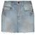 Falda corta de denim Balenciaga azul