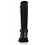 Botas altas de cuero negro Dolce & Gabbana - vista 4