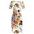 Dolce & Gabbana Kleid mit Blumenmuster Bleistiftform