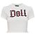 Dolce & Gabbana Cropped T-Shirt mit Vintage-Effekt
