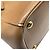 Borsa Tote Prada Galleria Medium con doppia zip in pelle Saffiano marrone - vista 11