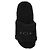 Balenciaga Webpelz Slides Schwarz - Ansicht 3
