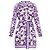 Dolce & Gabbana Seidenkleid in Lila mit Blumenmuster