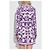 Dolce & Gabbana Seidenkleid in Lila mit Blumenmuster - vista 2