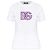 T-shirt bianca con logo Dolce & Gabbana in cotone