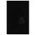 Gonna midi a trapezio in cotone Moncler nera con logo - vista 3