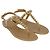 Sandali Goldie Jelly Stuart Weitzman in PVC dorato - vista 2