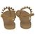 Sandali Goldie Jelly Stuart Weitzman in PVC dorato - vista 5