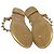 Sandali Goldie Jelly Stuart Weitzman in PVC dorato - vista 7