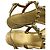 Sandali Goldie Jelly Stuart Weitzman in PVC dorato - vista 9