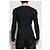 Dolce & Gabbana Schwarzer Wollpullover mit V-Ausschnitt - Ansicht 2