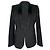 Gucci Deep V-Neck Blazer in Black Wool