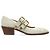 Chloé Susan Absatzschuhe aus cremefarbenem Leder