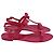 Sandali Bassi Stuart Weitzman Mellie Bow Jelly in Gomma Rosa