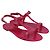 Sandali Bassi Stuart Weitzman Mellie Bow Jelly in Gomma Rosa - vista 3