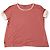 Camiseta Vince en punto de algodón rojo - vista 2
