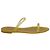 Sandali Stuart Weitzman Sawyer Jelly in gomma gialla