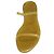 Sandali Stuart Weitzman Sawyer Jelly in gomma gialla - vista 10
