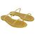 Sandali Stuart Weitzman Sawyer Jelly in gomma gialla - vista 2