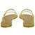 Sandali Stuart Weitzman Sawyer Jelly in gomma gialla - vista 4