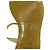 Sandali Stuart Weitzman Sawyer Jelly in gomma gialla - vista 6