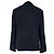 Jil Sander Einreihiger Blazer mit Taschen aus dunkelblauer Wolle - Ansicht 3