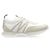 Sneakers Moncler Pacey in pelle bianco e crema