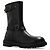 Dolce & Gabbana Black Leather Biker Boots - view 2