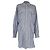 Vestido mini a rayas Liliane Isabel Marant Etoile en algodón azul