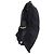 Borsa a tracolla con placca logo Moschino in poliestere nero - vista 3