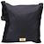 Borsa a tracolla con placca logo Moschino in poliestere nero - vista 4