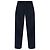 Dolce & Gabbana Hose aus blauer Baumwolle mit Bügelfalte