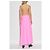 Balenciaga Vestido rosa con espalda descubierta de nylon - vista 2