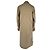 Abrigo de botones ocultos Joseph en cashmere marrón - vista 3