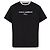 T-shirt nera con logo Dolce & Gabbana in cotone