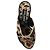 Dolce & Gabbana Sandali con tacco Leopardato Marrone Beige - vista 4