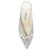 Mule con tacco Jimmy Choo Auria Argentate con Cristalli - vista 3