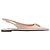 Dolce & Gabbana Bailarinas Slingback de Piel Rosa