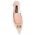 Dolce & Gabbana Bailarinas Slingback de Piel Rosa - vista 4
