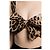 Top Dolce & Gabbana Animal Print Algodão Castanho - vista 5