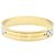 Bangles Marc by Marc Jacobs con placca logo in metallo dorato - vista 2