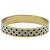 Bangles Marc by Marc Jacobs con placca logo in metallo dorato - vista 5