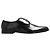 Scarpe Derby in pelle nera Dolce & Gabbana
