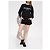 Sneakers NS1 Dolce & Gabbana in pelle nera - vista 3