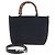Borsa 2way Gucci in Canvas Bamboo e pelle verniciata