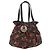 FENDI Zucca Canvas Hand Bag Brown Gold Tone 8BH212