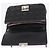 Christian Dior Canage Chain Shoulder Bag Leather Black Silver - vista 16